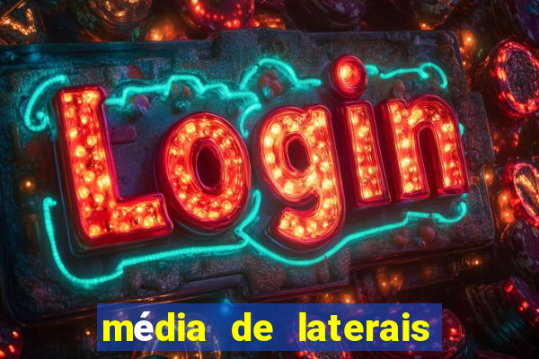 média de laterais por jogo premier league